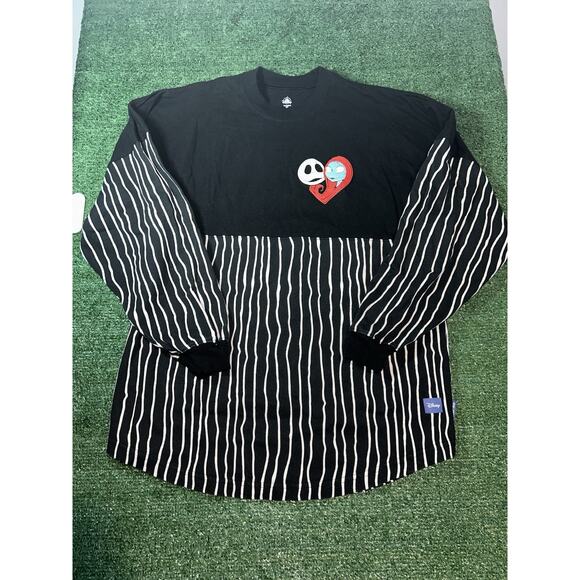 Disney The Nightmare Before Christmas Jack & Sally Spirit Jersey Adults Medium - Picture 2 of 9